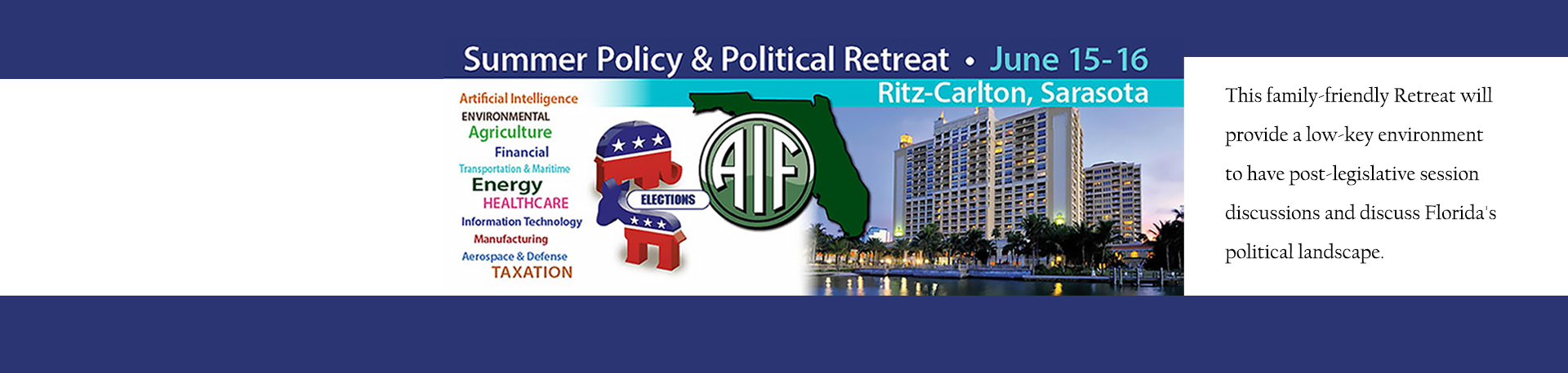 2026 Summer Policy & Political Retreat